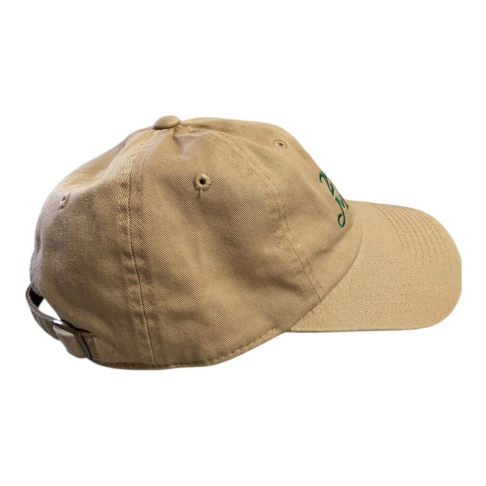 MASTERS Hat Agusta National Golf Course 2022 Khaki Cap Cotton - Picture 3 of 10